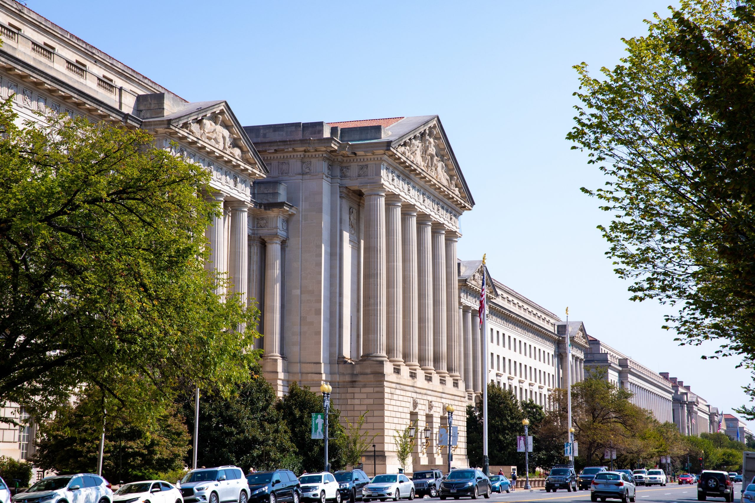 A building in downtown Washington, DC