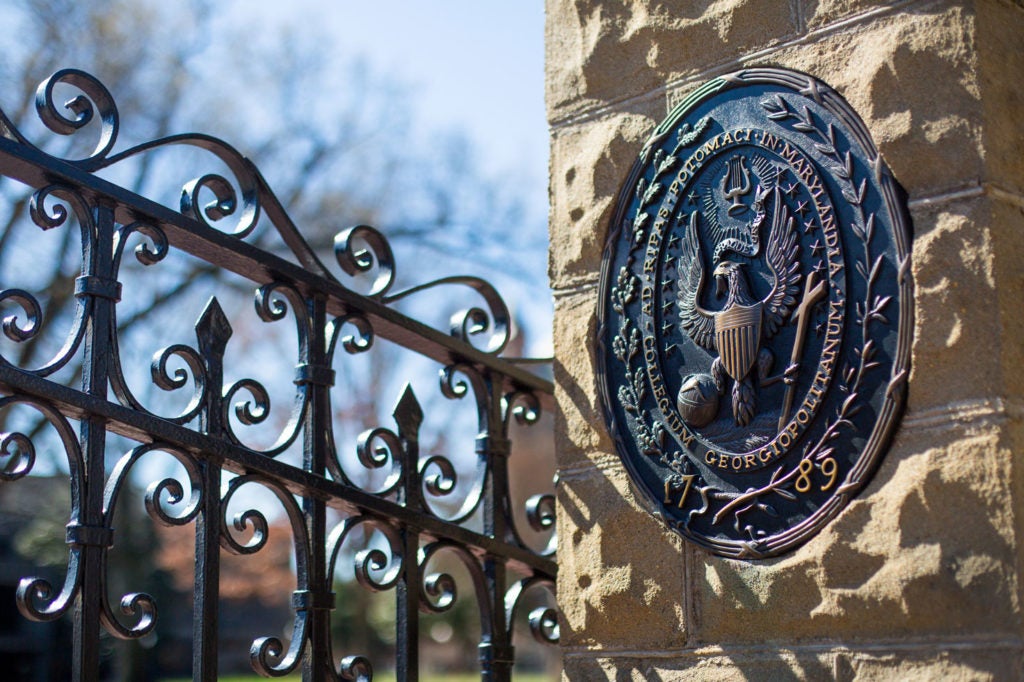 Front Gates of Georgetown University