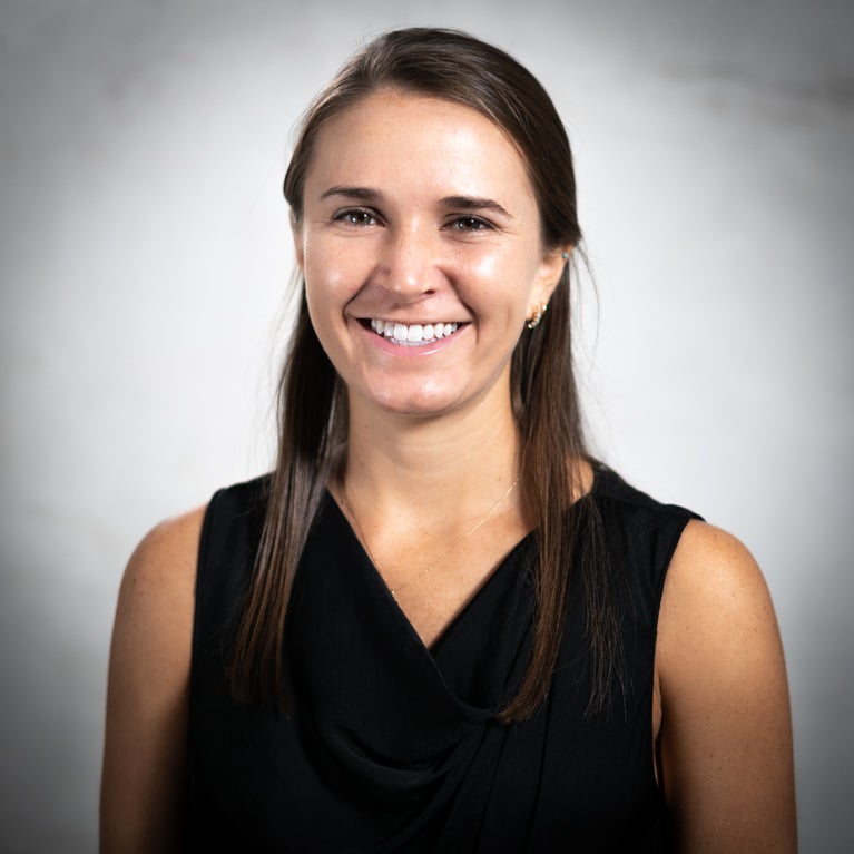 A headshot of Julia Grady, Master of Business Administration candidate at the McDonough School of Business.