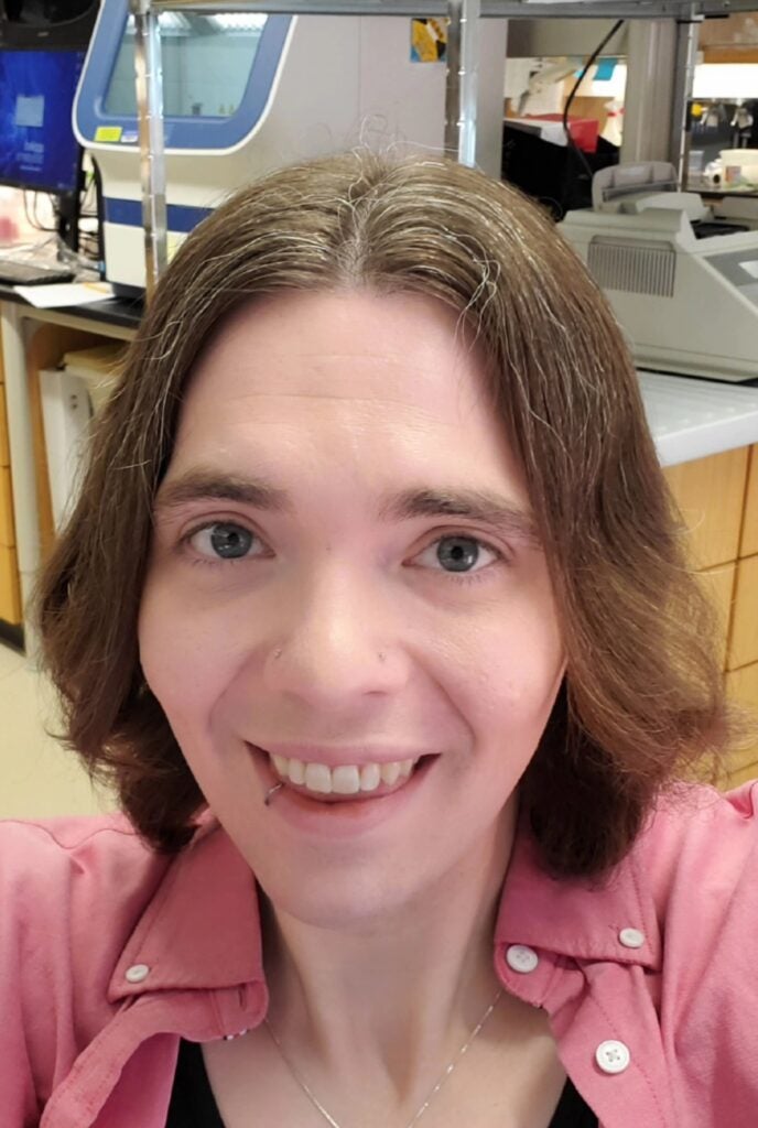 A headshot of Georgetown graduate student Charli Minsavage-Davis