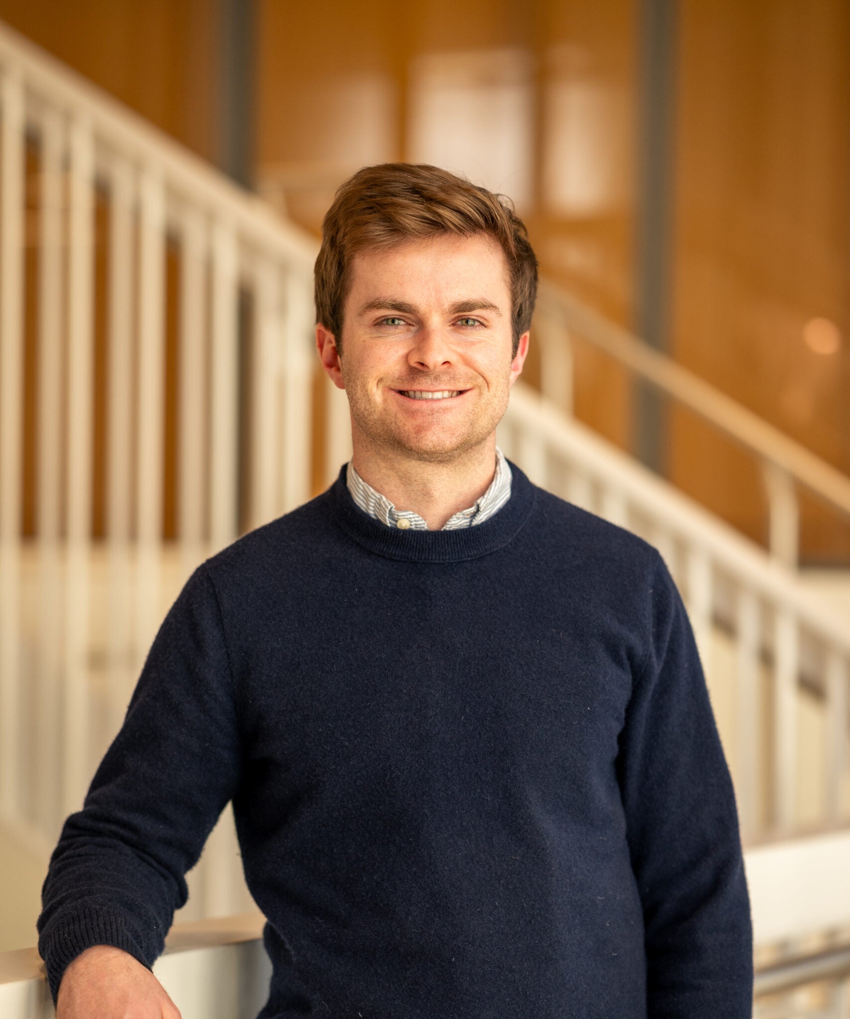 A headshot of Georgetown master's student Grady McGinnis.